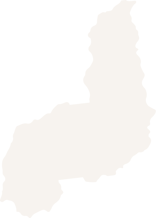Imagem do estado do Piauí ao fundo